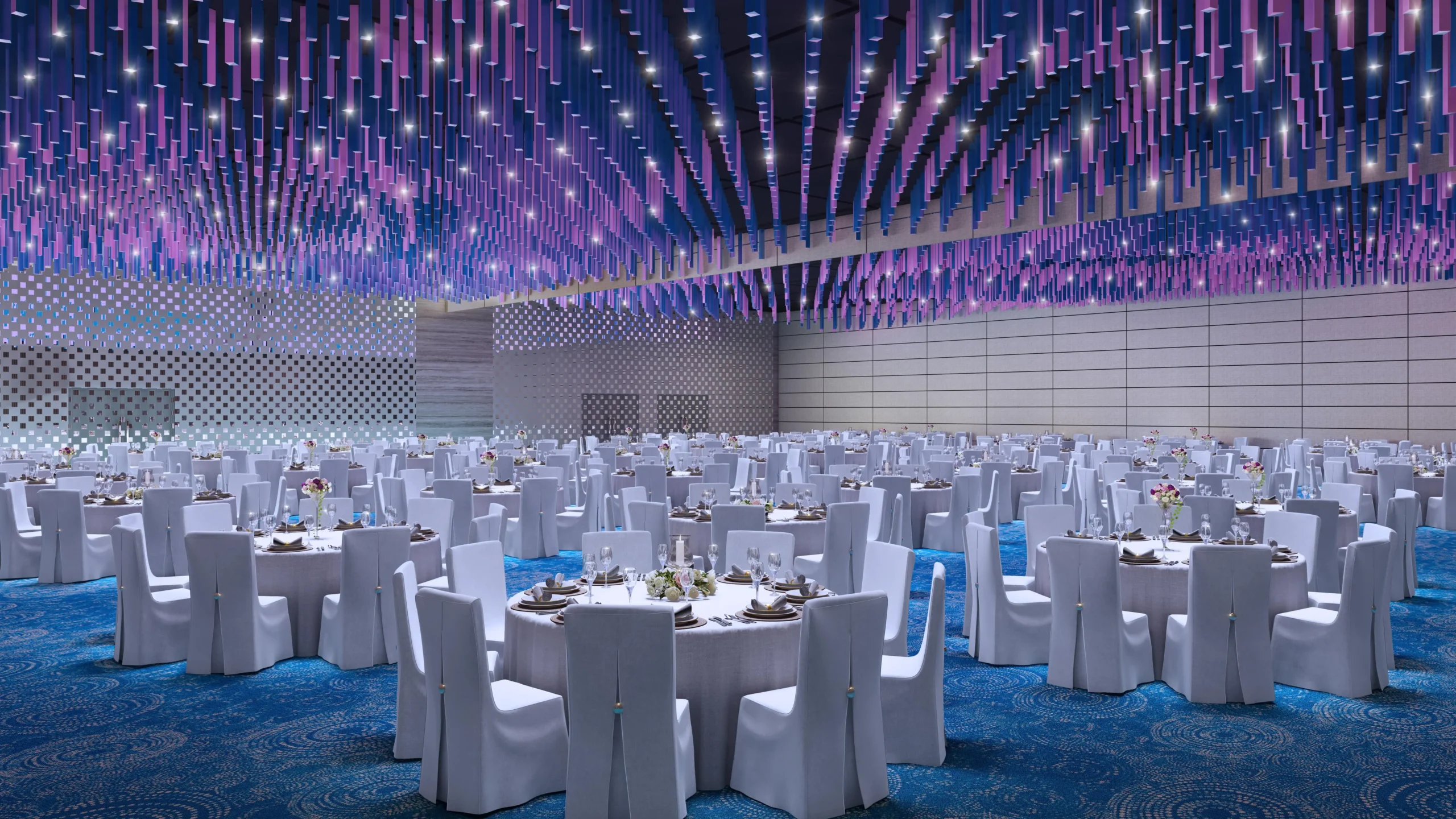 Cinnamon Life grand ballroom and conference facilities set for a corporate gala