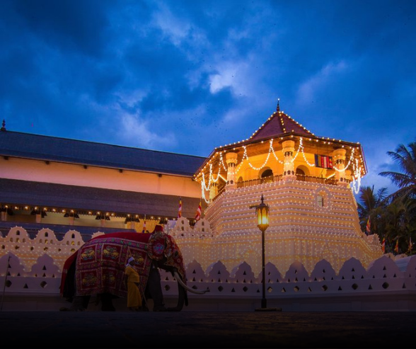 Ancient Ceylon temple