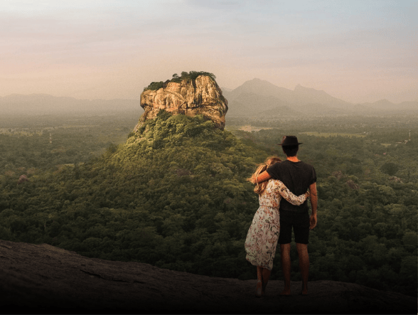 Sri Lanka sunset landscape