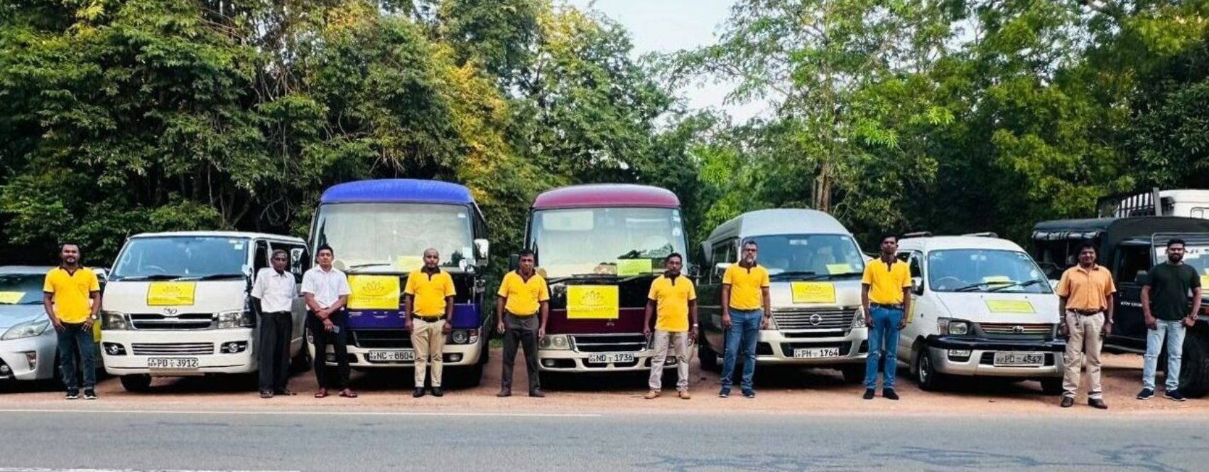 Discover our fleet of vehicles