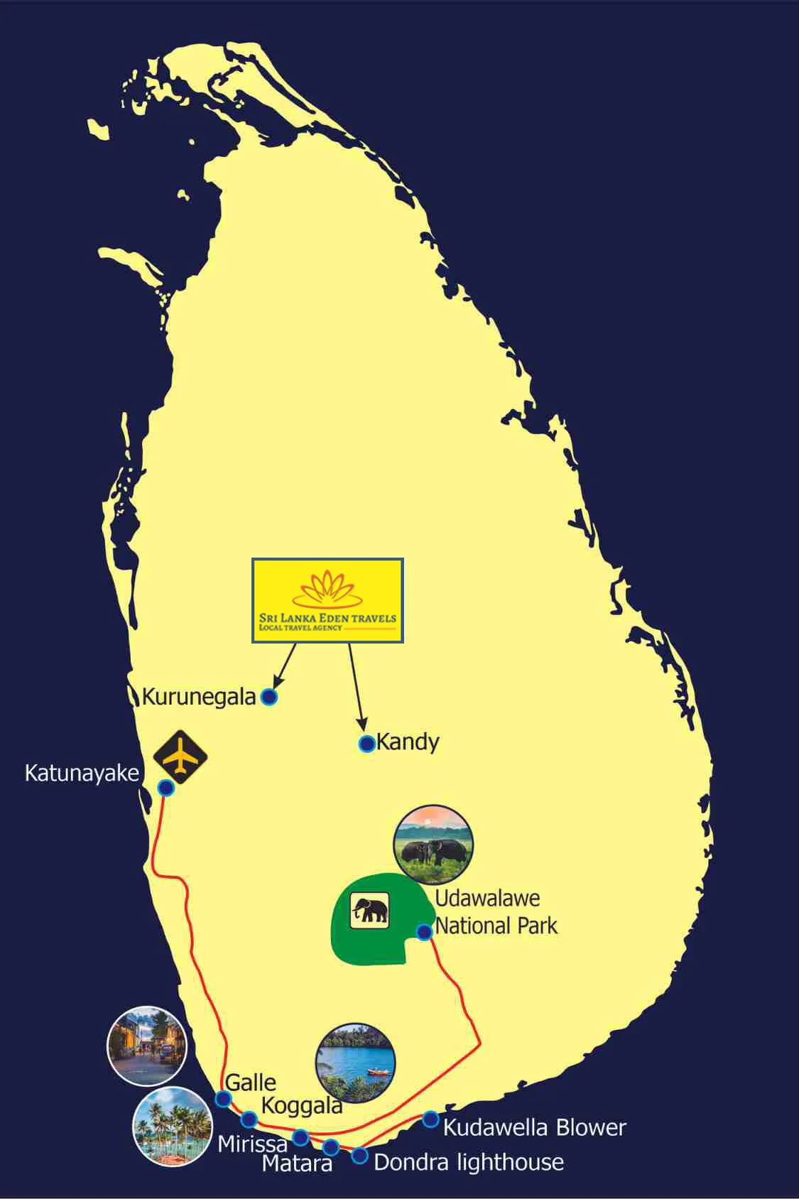 Sri Lanka Map