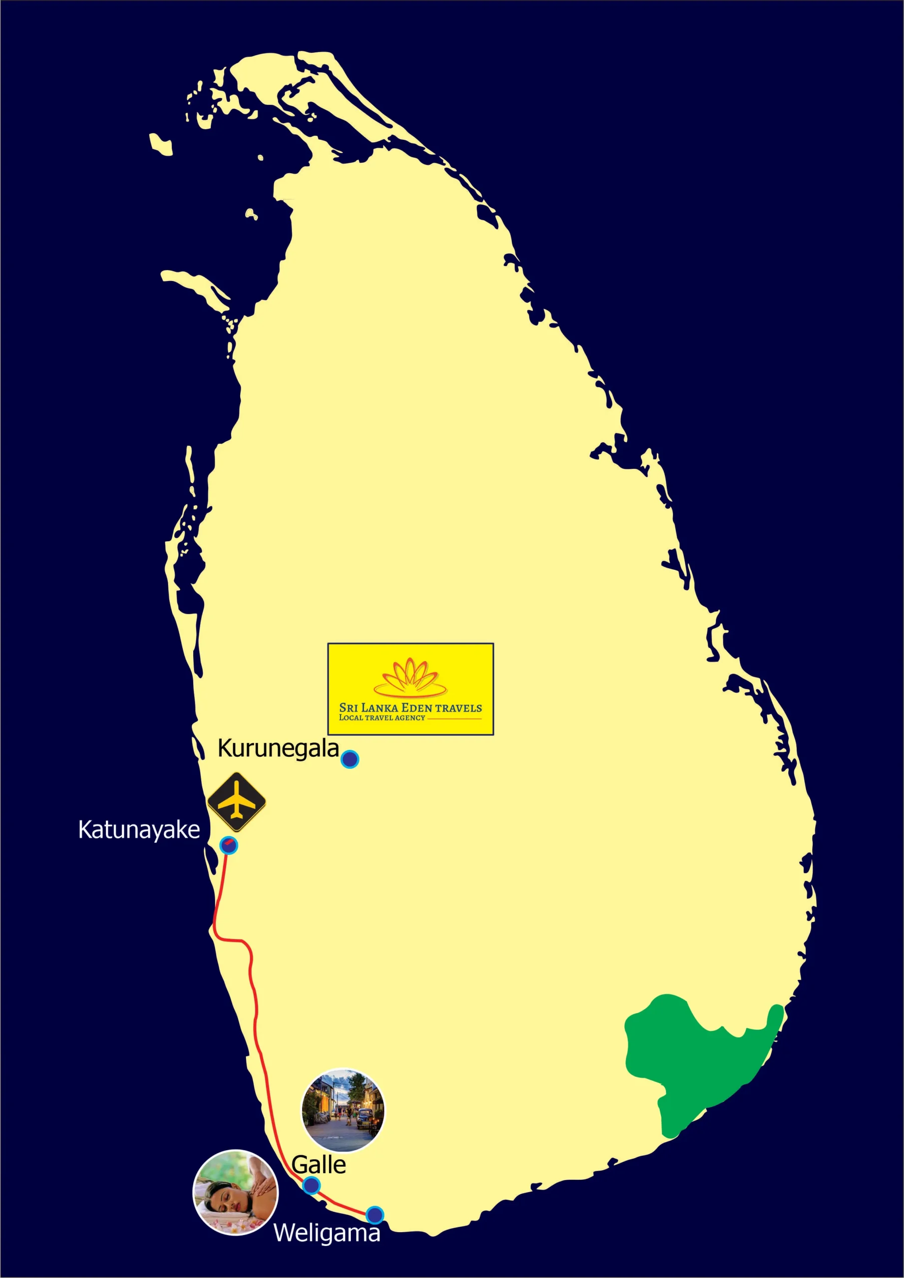 Sri Lanka Map