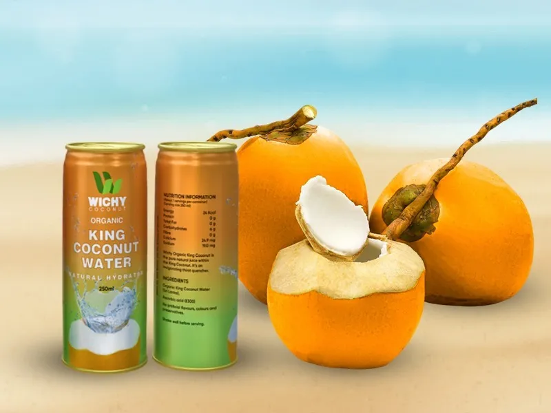 Fresh King Coconut Thambili providing safe hydration and electrolytes in Sri Lanka