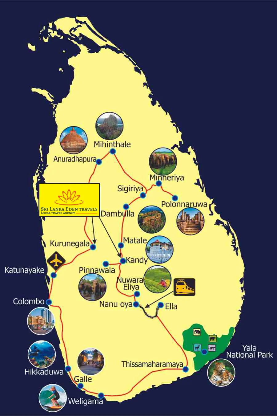 Sri Lanka Map