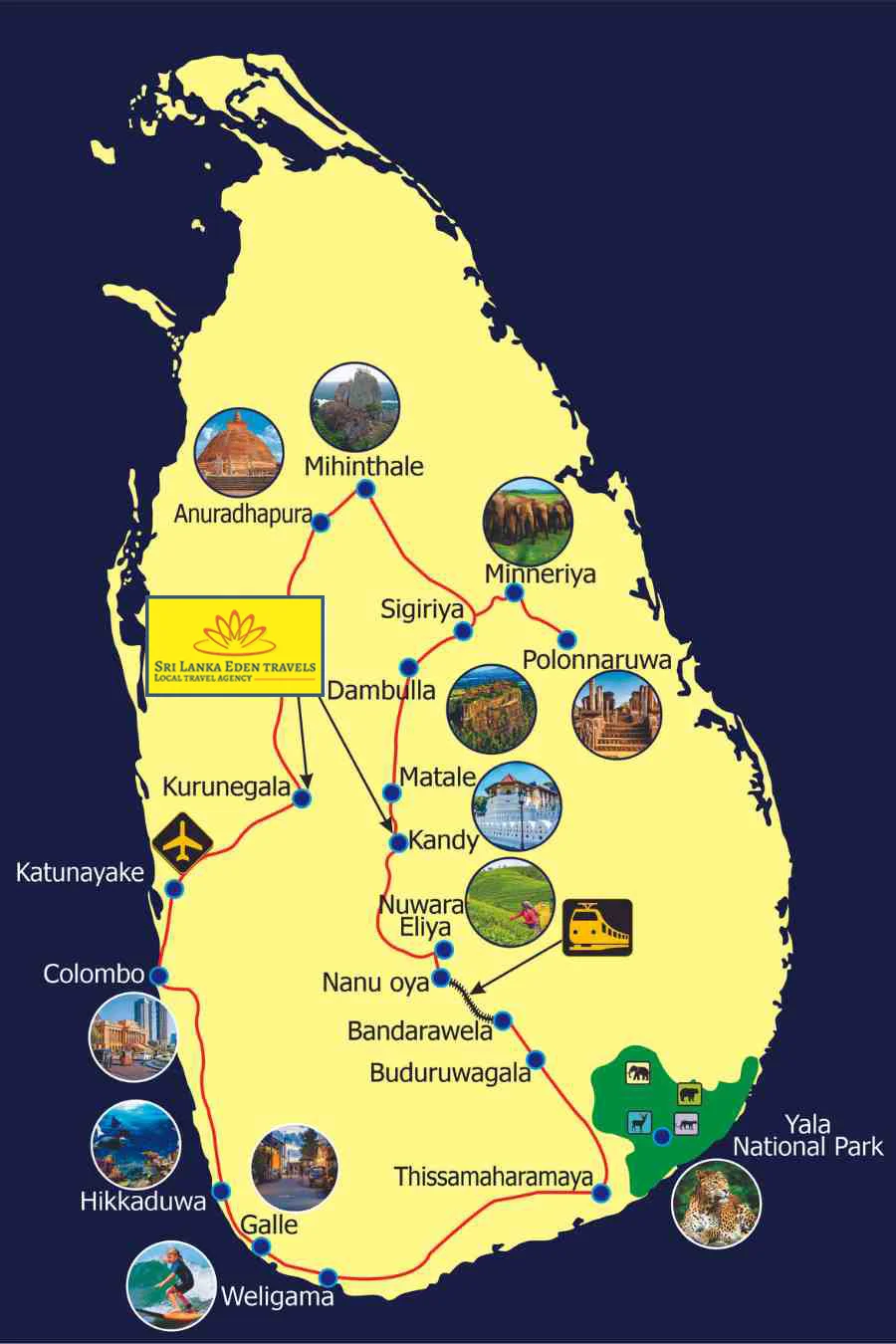 Sri Lanka Map
